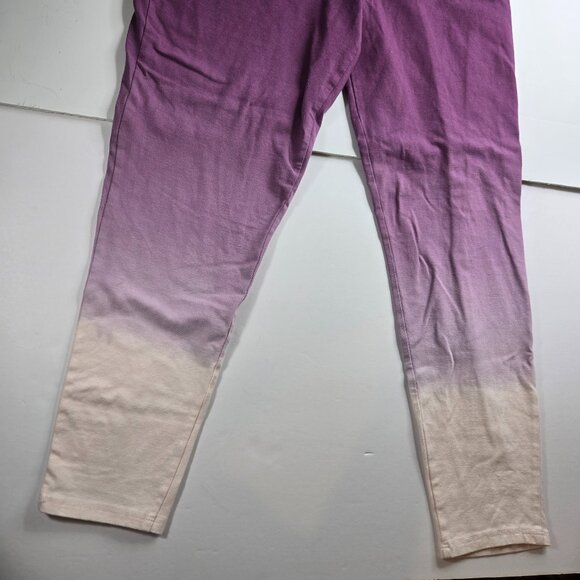 NWT Torrid Size 2 Purple and Cream Ombre Leggings - Picture 1 of 9
